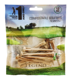 Compostable Golftees 12 stuks