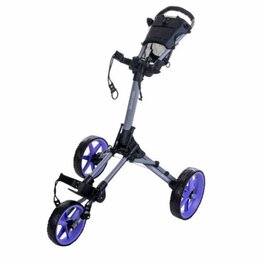 Fastfold Square Golftrolley Grau Violet